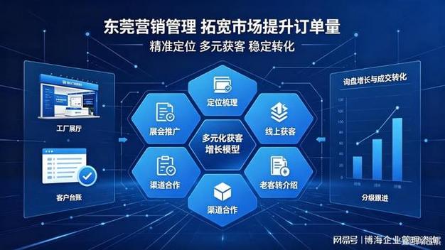 海咨询深谙东莞制造企业经营特点,不照搬服务业营销模式,立足工厂产品
